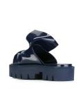 knotted slider sandals 