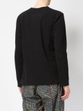 textured trim sweatshirt 