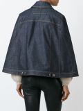 denim cape jacket