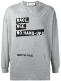 'Race, Age, No Hang-Ups'印花T恤