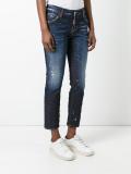 Cool Girl whiskered accent jeans