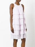 layered flared dress