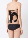 embroidered swimsuit