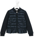 zip up padded jacket 
