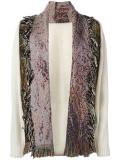 fringed cardigan