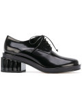 lacquer heel derbies