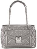 metallic medium shoulder bag