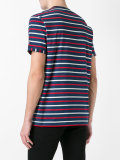 stripe crew neck T-shirt