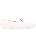 logo plaque loafers