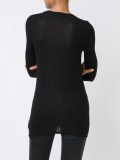'Ballet Neck'罗纹上衣