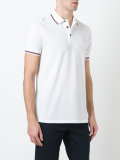 embroidered logo polo shirt 
