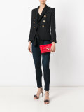 gold buckle clutch 