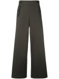 pleated insert trousers