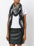 printed silk scarf 