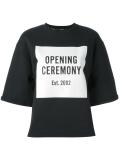 logo print T-shirt