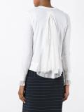 cupro insert cardigan