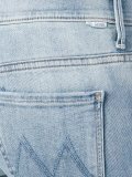 stonewashed flared jeans