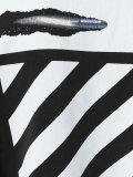 'stick up' print hoodie