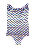 zig zag pattern swimsuit 