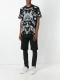 tattoo print T-shirt