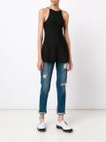 bike chain strap tank top