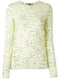 splatter print T-shirt