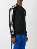 logo print track jacket 