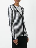 striped cardigan