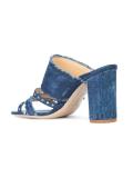 'Lenny' denim sandals