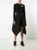 flared hem skirt