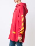 'Arrows' oversized hoodie
