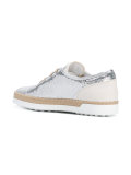 metallic sneakers