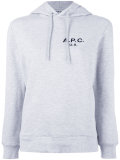logo hooded sweatshirt