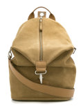 suede backpack