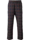 checked trousers 