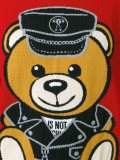 'biker teddy bear'开衫