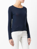 draped back jumper