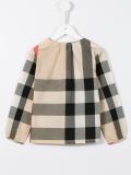 new classic check blouse
