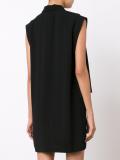 bow detail shift dress
