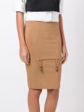 'Mid Waist Piet' skirt