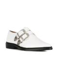 buckled loafers