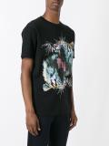 tiger print T-shirt