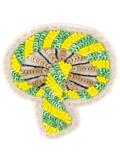 beaded mushroom patch