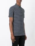 striped polo shirt