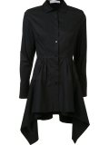 asymmetric hem long shirt