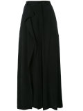 high-rise palazzo trousers