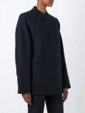 structured shoulder bomber jacket