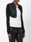 cropped denim jacket