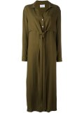 'Effect' maxi shirt dress