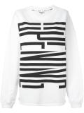 logo print sweatshirt